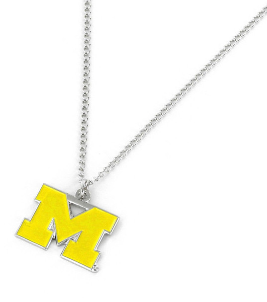 NCAA Michigan Wolverines Team Logo Pendant