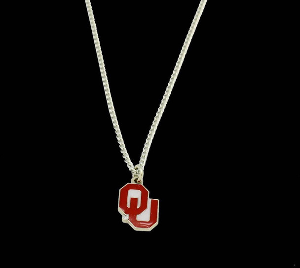 NCAA Oklahoma Sooners Team Logo Pendant