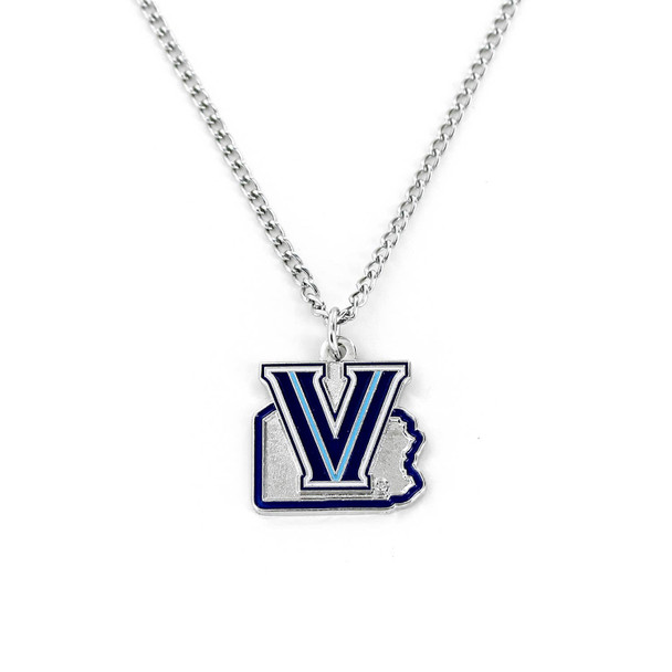 NCAA Villanova Wildcats State Design Necklace