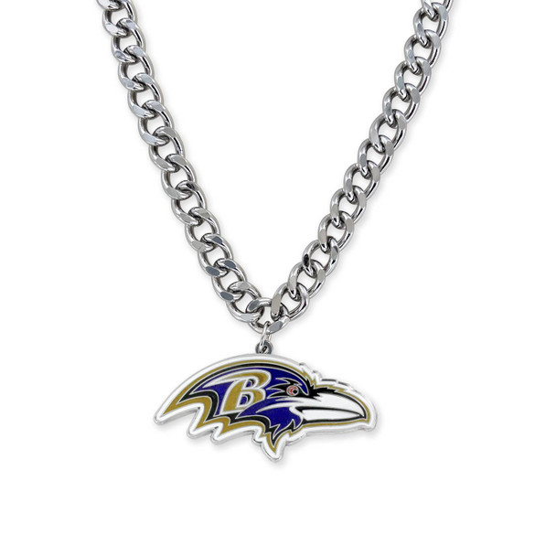 NFL Baltimore Ravens Heavyweight Team Logo Necklace