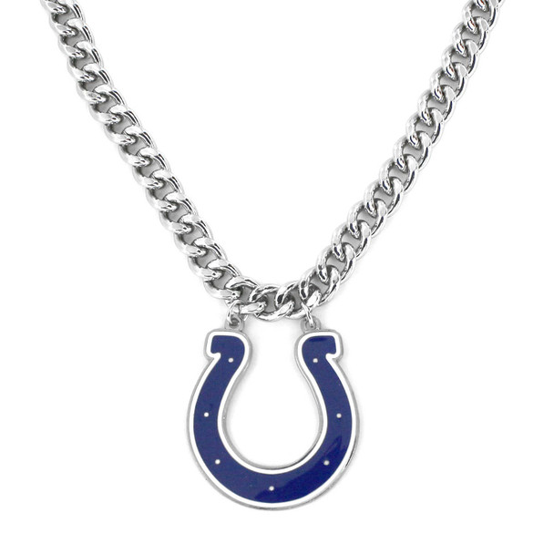 NFL Indianapolis Colts Heavyweight Team Logo Necklace