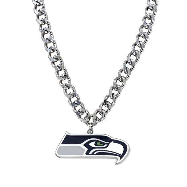 NFL Seattle Seahawks Heavyweight Team Logo Necklace