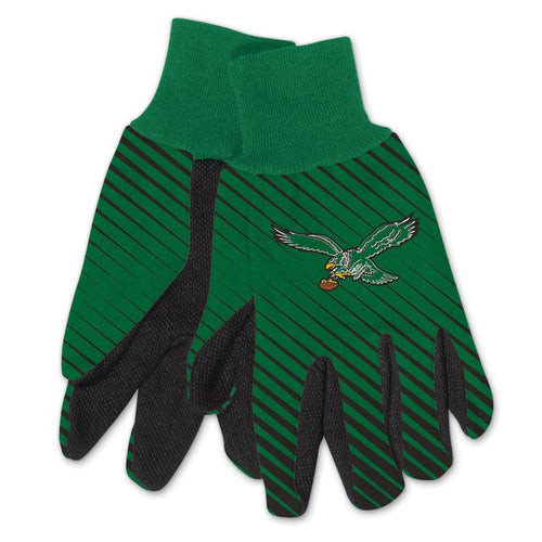 Philadelphia Eagles Two Tone Gloves Adult Size Retro