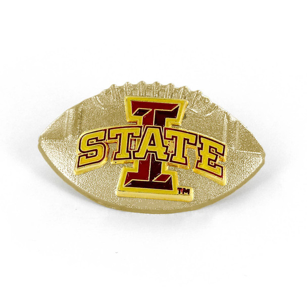 NCAA Iowa State Cyclones Sculpted Football Pin