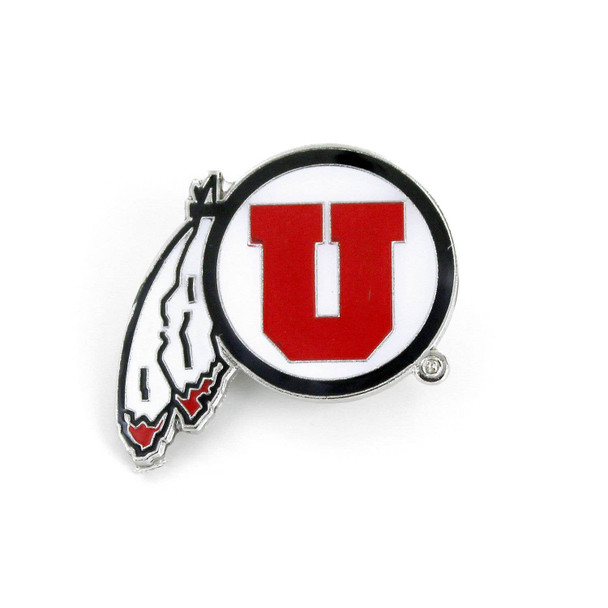 NCAA Utah Utes Team Logo Pin