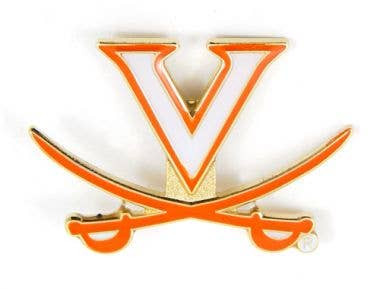 NCAA Virginia Cavaliers Team Logo Pin