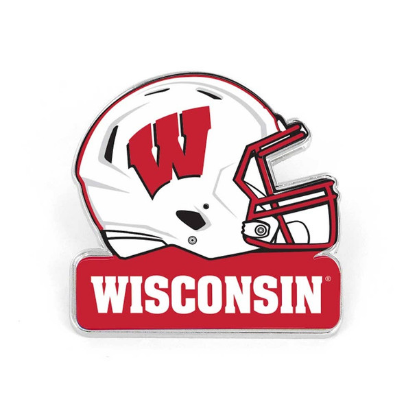 NCAA Wisconsin Badgers Premier Helmet Pin