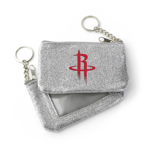 NBA Houston Rockets Sparkle Coin Purse
