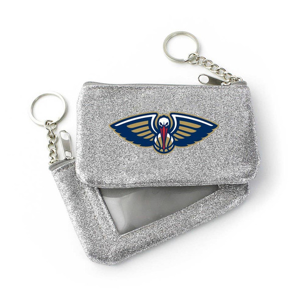 NBA New Orleans Pelicans Sparkle Coin Purse