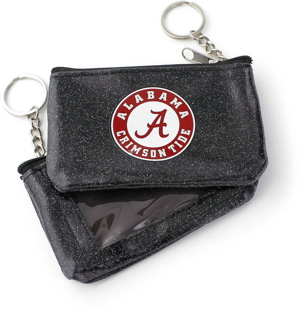 NCAA Alabama Crimson Tide Sparkle Coin Purse