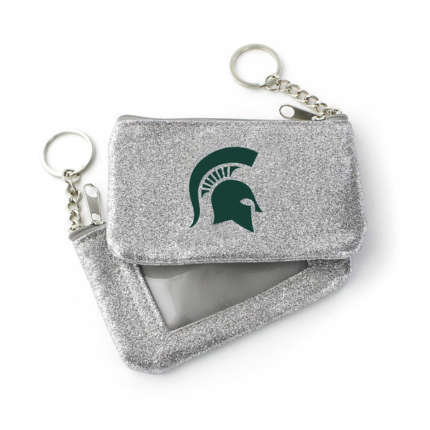 NCAA Michigan State Spartans Sparkle Coin Purse