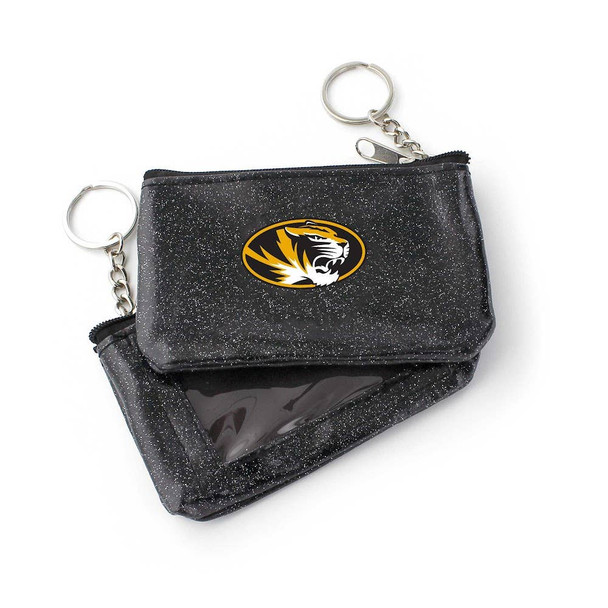 NCAA Missouri Tigers Sparkle Coin Purse