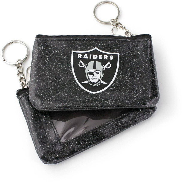 NFL Las Vegas Raiders Sparkle Coin Purse