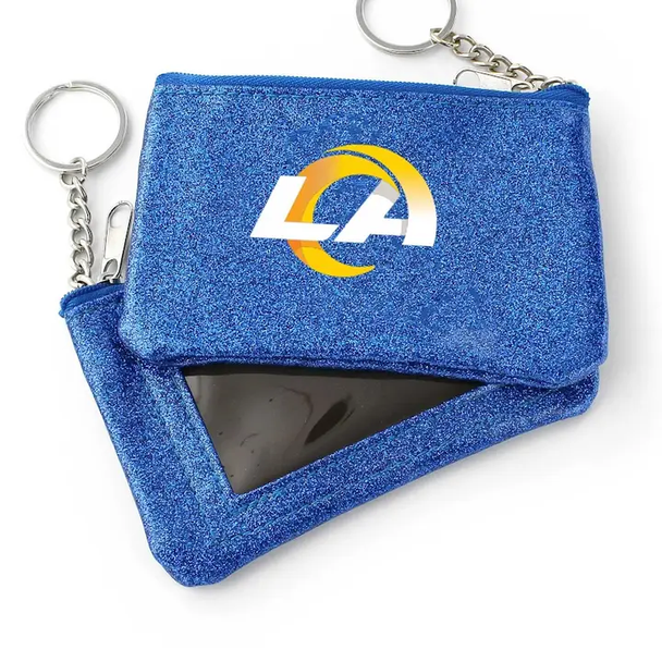 NFL Los Angeles Rams Sparkle Coin Purse