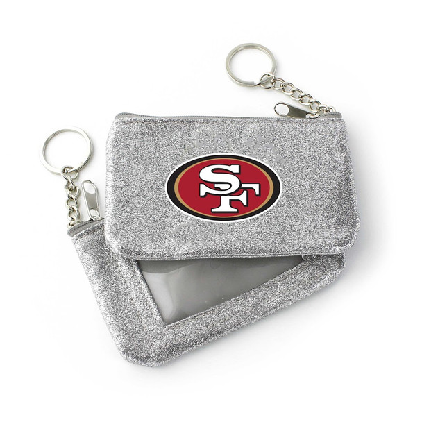 NFL San Francisco 49ers Sparkle Coin Purse