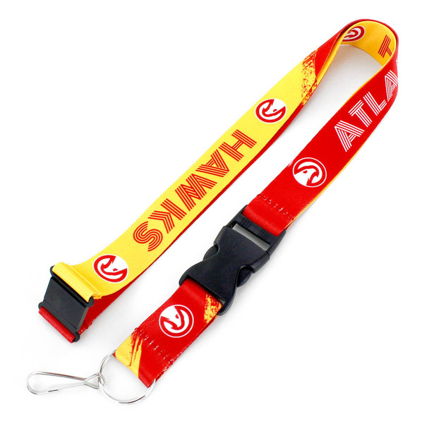 NBA Atlanta Hawks Crossfade Lanyard Keychain ID Holder NBA Fan Accessory