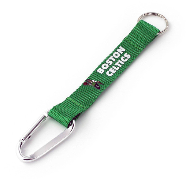 NBA Boston Celtics Carabiner Lanyard Keychain ID Holder NBA Fan Accessory Keychain