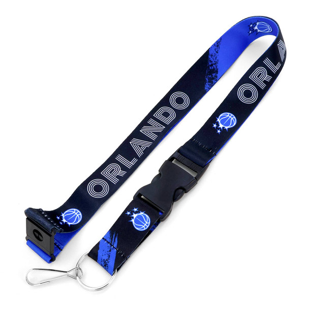 NBA Orlando Magic Crossfade Lanyard Keychain ID Holder NBA Fan Accessory
