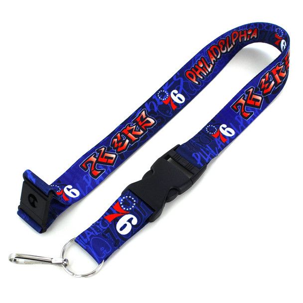 NBA Philadelphia 76ers Graffiti Lanyard