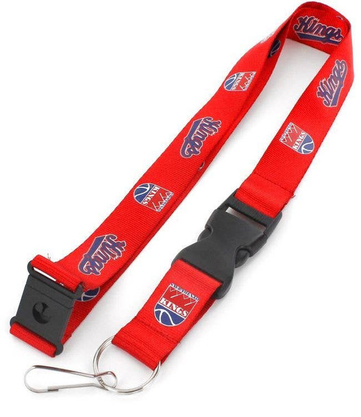 NBA Sacramento Kings Hardwood Classic Lanyard Keychain ID Holder NBA Fan Accessory