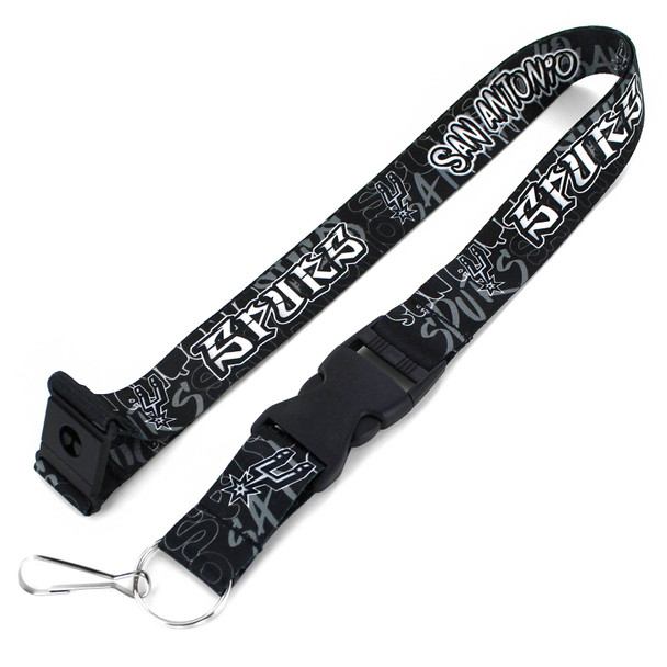 NBA San Antonio Spurs Graffiti Lanyard