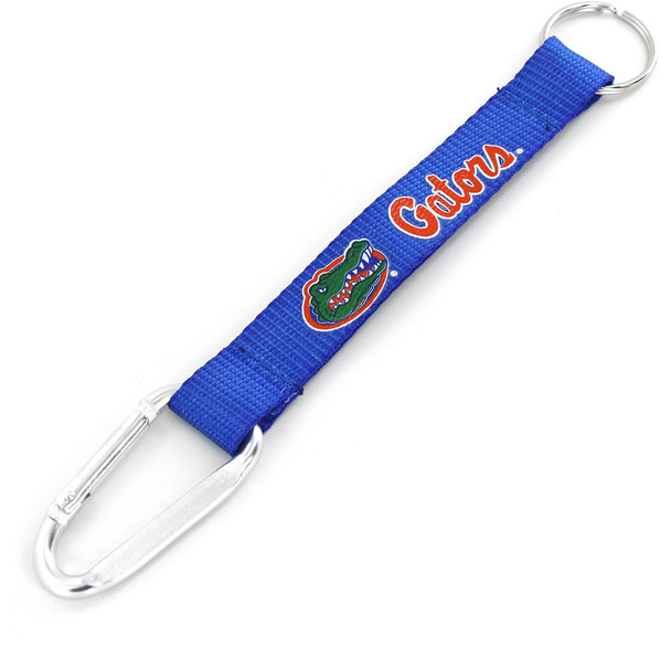 NCAA Florida Gators Carabiner Lanyard Keychain ID Holder NCAA Fan Accessory Keychain