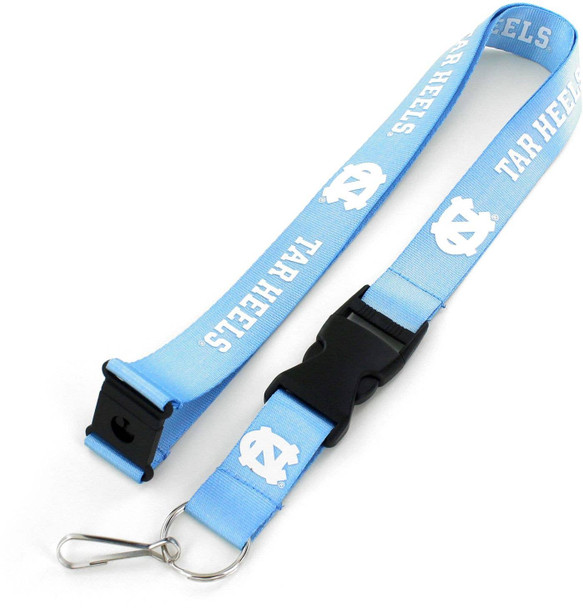 NCAA North Carolina Tar Heels Team Lanyard