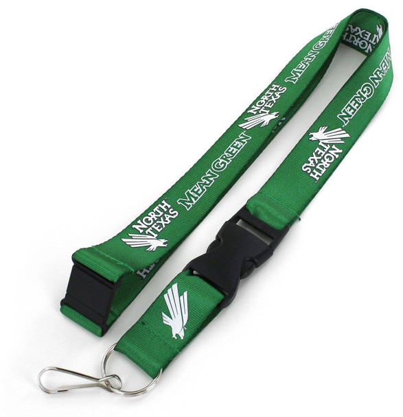 NCAA North Texas Mean Green Team Lanyard