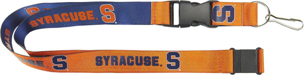 NCAA Syracuse Orange Reversible Lanyard Keychain ID Holder NCAA Fan Accessory