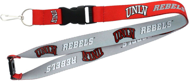 NCAA UNLV Runnin' Rebels Reversible Lanyard