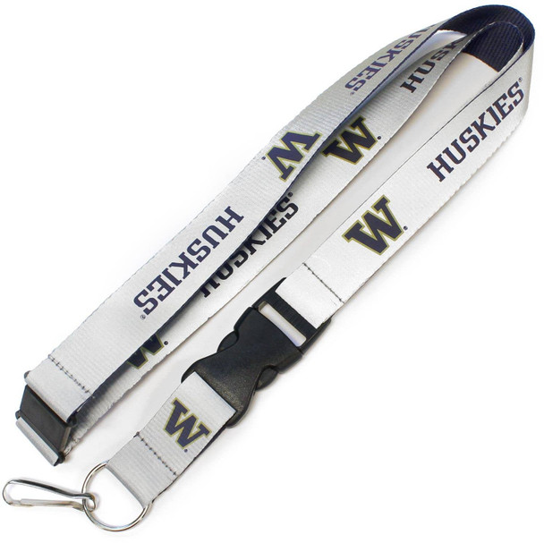NCAA Washington Huskies Reflective Lanyard