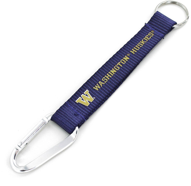 NCAA Washington Huskies Carabiner Lanyard Keychain