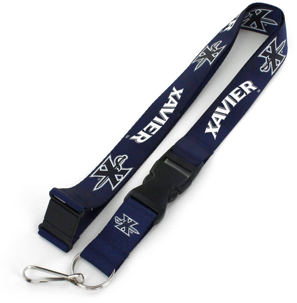 NCAA Xavier Musketeers Team Lanyard, Blue