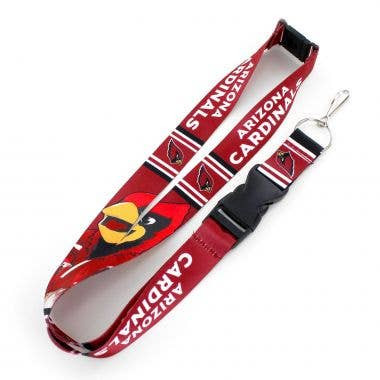NFL Arizona Cardinals Mascot Lanyard Keychain ID Holder NFL Fan Accessory