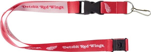 NHL Detroit Red Wings Reversible Lanyard Keychain ID Holder NHL Fan Accessory