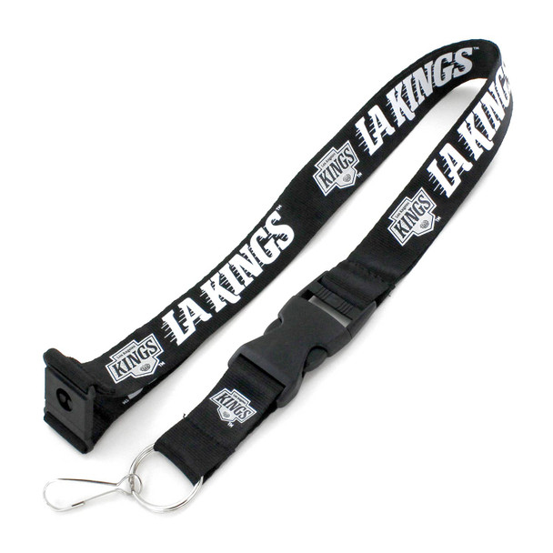 NHL Los Angeles Kings Team Lanyard, Black