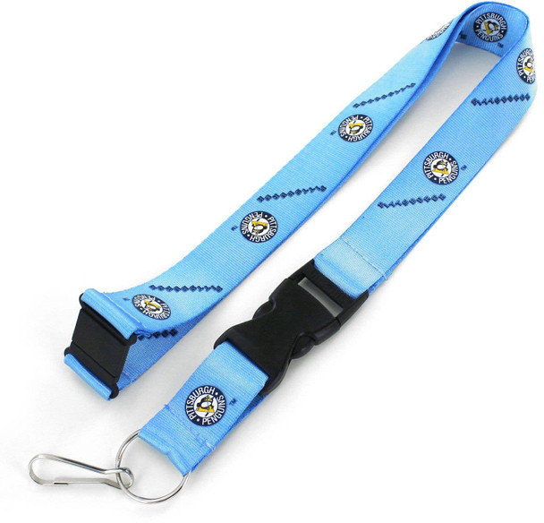 NHL Pittsburgh Penguins "Retro" Team Lanyard, Light Blue