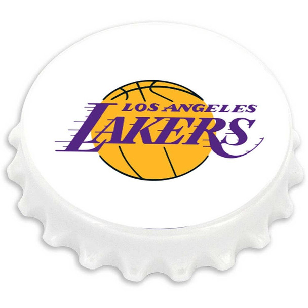 NBA Los Angeles Lakers Bottle Cap Bottle Opener Magnet