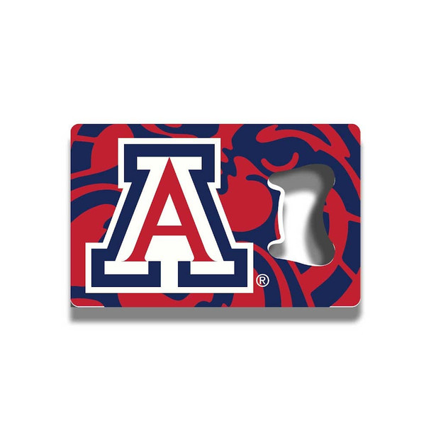 NCAA Arizona Wildcats Credit Card Bottle Opener Magnet
