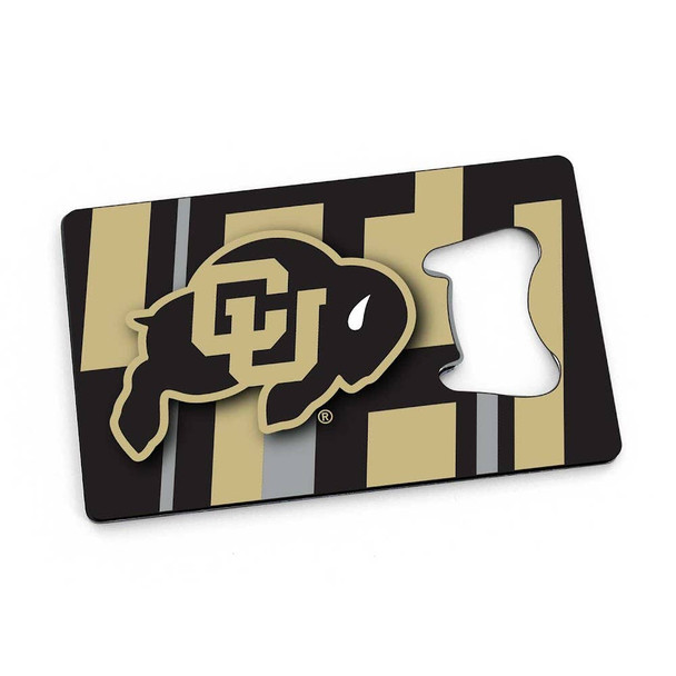 NCAA Colorado Buffaloes Credit Card Bottle Opener Magnet