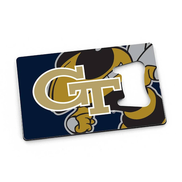 NCAA Georgia Tech Yellow Jackets Card Bottle Opener Magnet