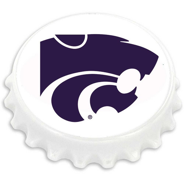 NCAA Kansas State Wildcats Bottle Cap Bottle Opener Magnet