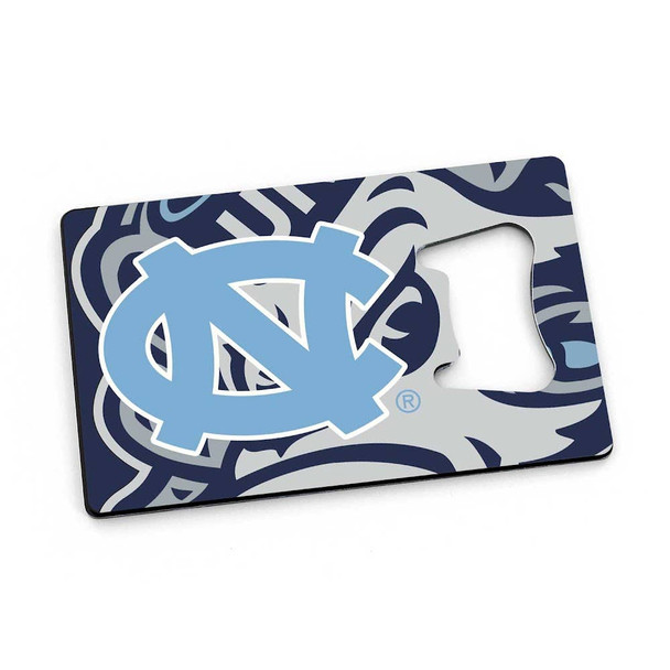 NCAA North Carolina Tar Heels Card Bottle Opener Magnet