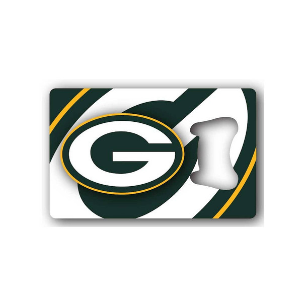 NFL Green Bay Packers Credit Card Bottle Opener Magnet