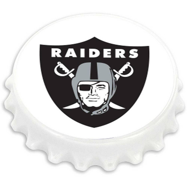 NFL Las Vegas Raiders Bottle Cap Bottle Opener Magnet