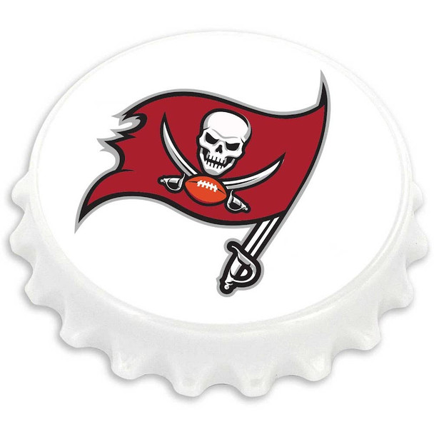 NFL Tampa Bay Buccaneers Bottle Cap Bottle Opener Magnet