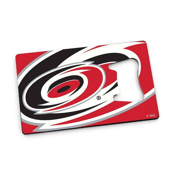 NHL Carolina Hurricanes Credit Card Bottle Opener Magnet