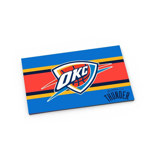 NBA Oklahoma City Thunder Striped Magnet