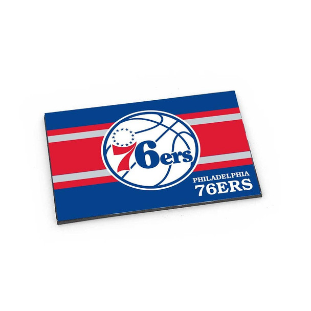NBA Philadelphia 76ers Striped Magnet