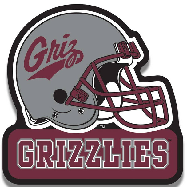 NCAA Montana Grizzlies Football Helmet Magnet